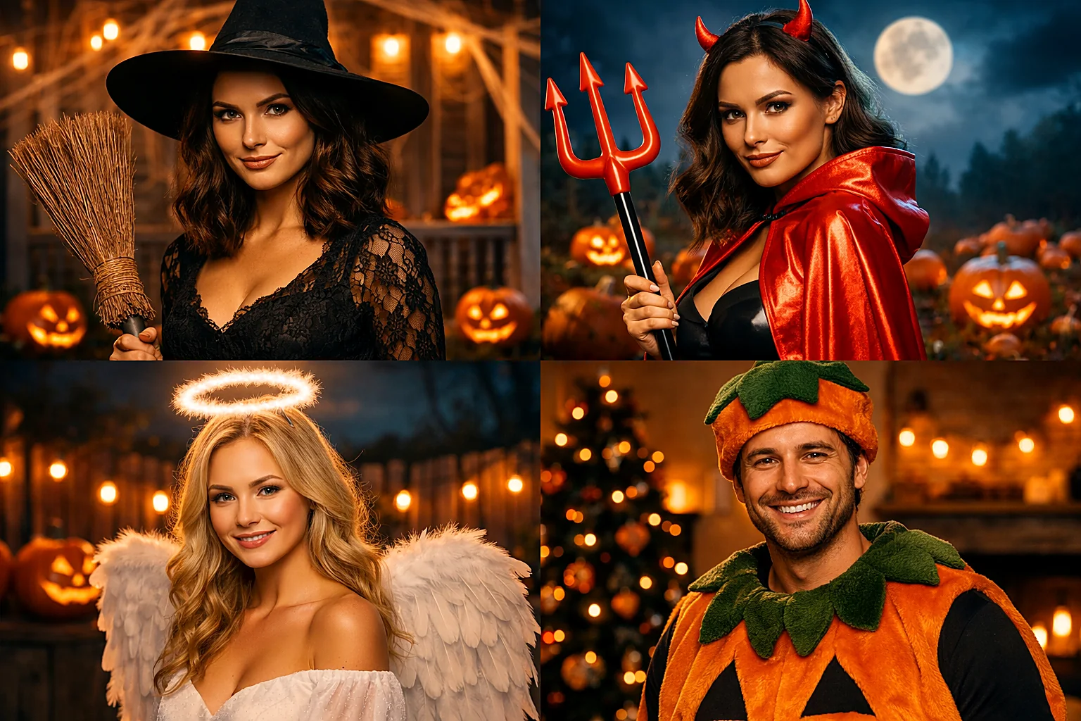 Halloween Photo Ideas: AI Costumes & Portraits From One Selfie